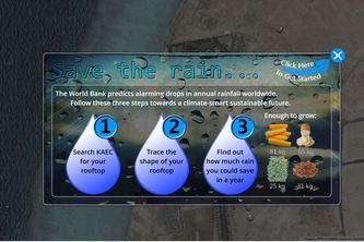King Abdullah Economic City Rainfall Calculator