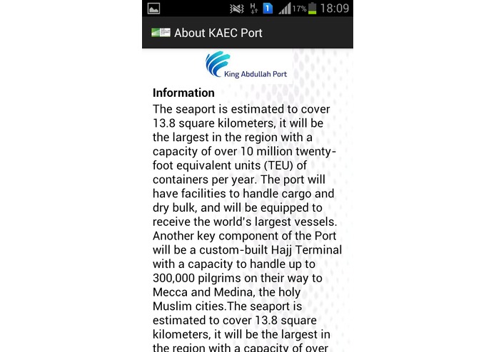 KingAbdullahEconomicCityApp – screenshot 5