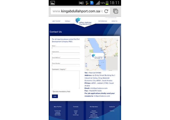 KingAbdullahEconomicCityApp – screenshot 18