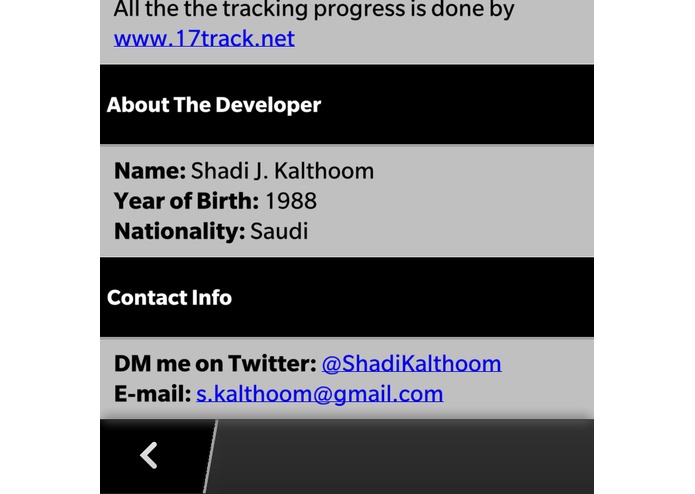 Worldwide Parcel Trace – screenshot 6