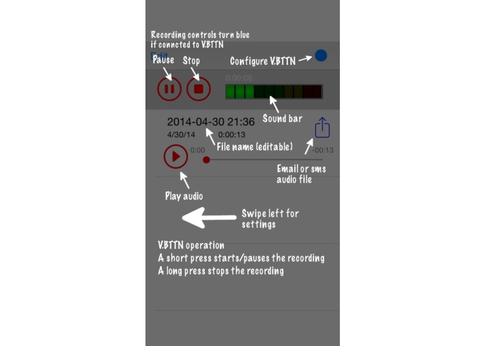 V.BTTN Mic – screenshot 2