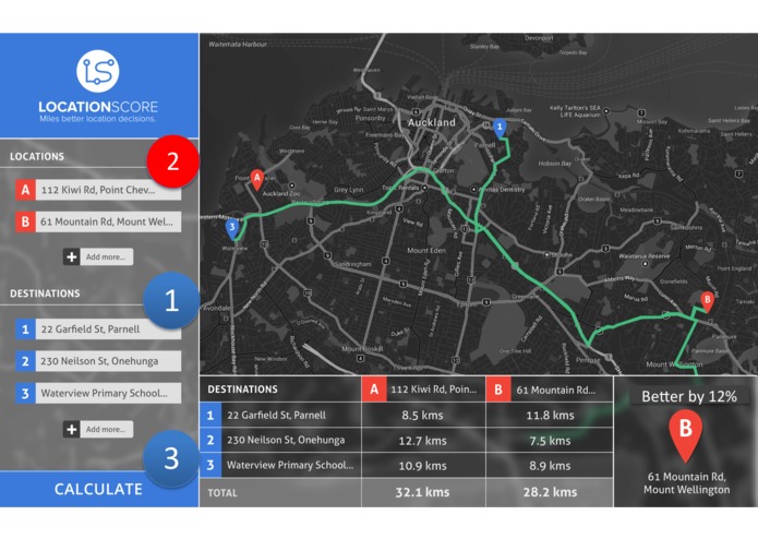 LOCATIONscore – screenshot 1