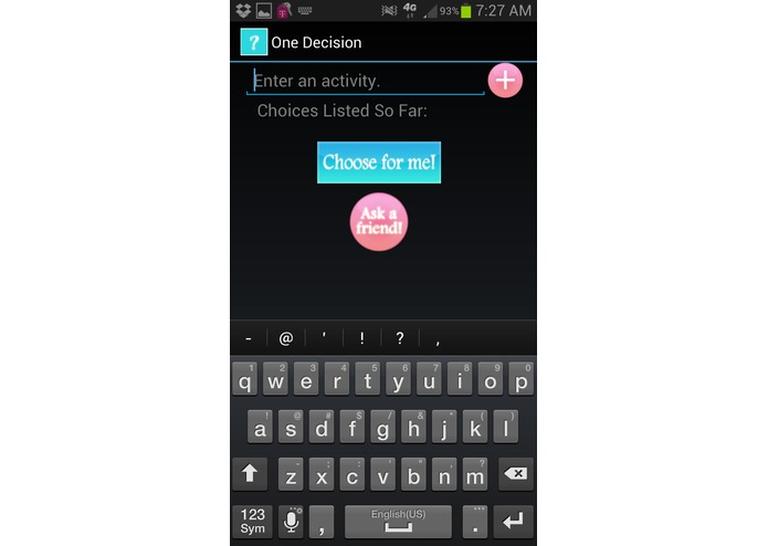 One Decision – screenshot 1
