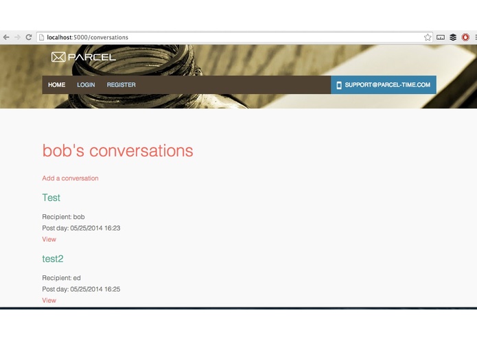 Parcel App – screenshot 5