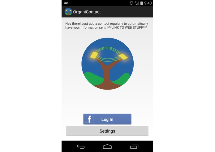 OrganiContact – screenshot 1