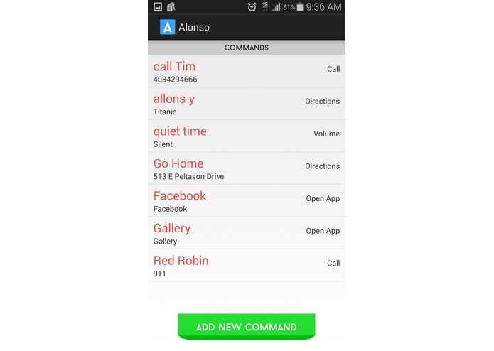 Alonso – screenshot 2