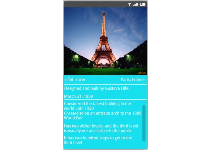 MīGuide – screenshot 2