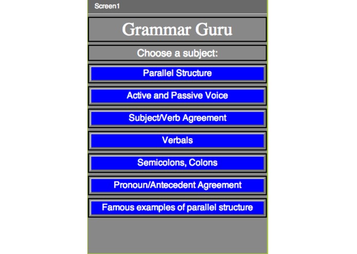 Grammar Guru – screenshot 3