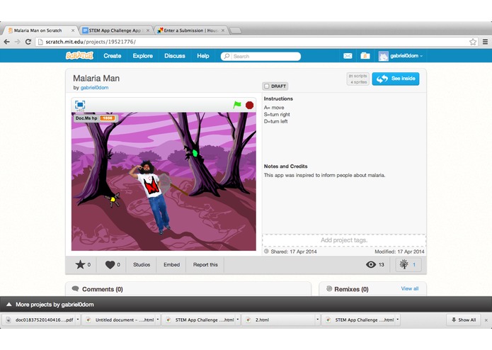 Malaria man – screenshot 2