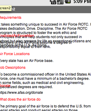custom air force app