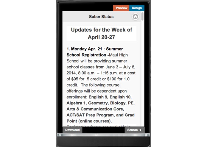 Maui High School Student App – screenshot 6