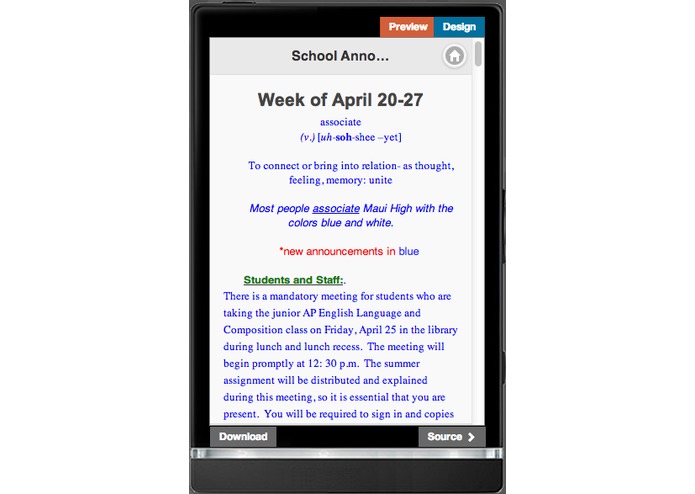 Maui High School Student App – screenshot 7