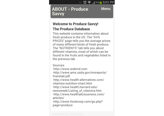 Produce Savvy – screenshot 2