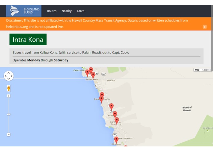 Big Island Buses – screenshot 1