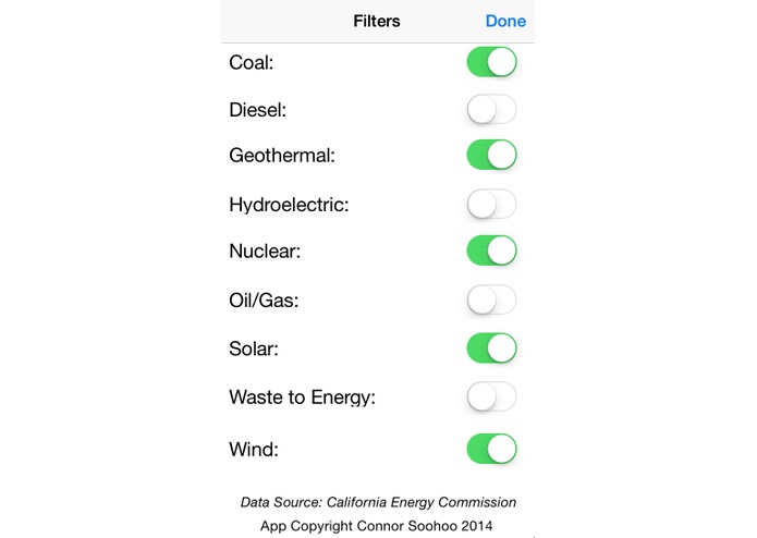 CEL - California Energy Locator  – screenshot 2