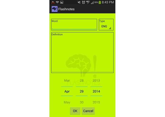 FlashNotes – screenshot 2