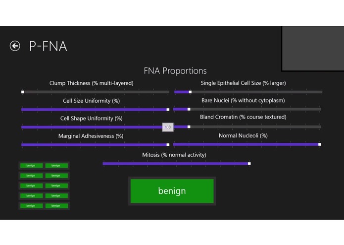 Breast Cancer Diagnostics – screenshot 2
