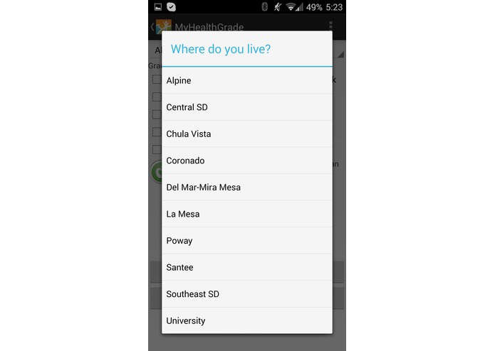MyHealthGrade – screenshot 4