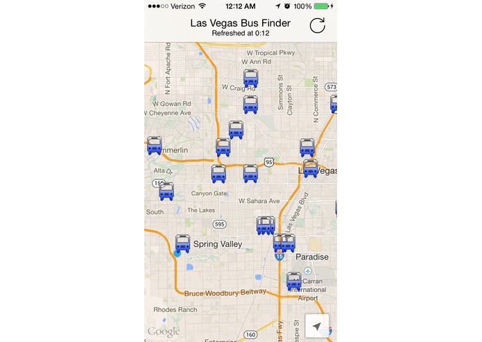 Las Vegas Bus Finder – screenshot 1