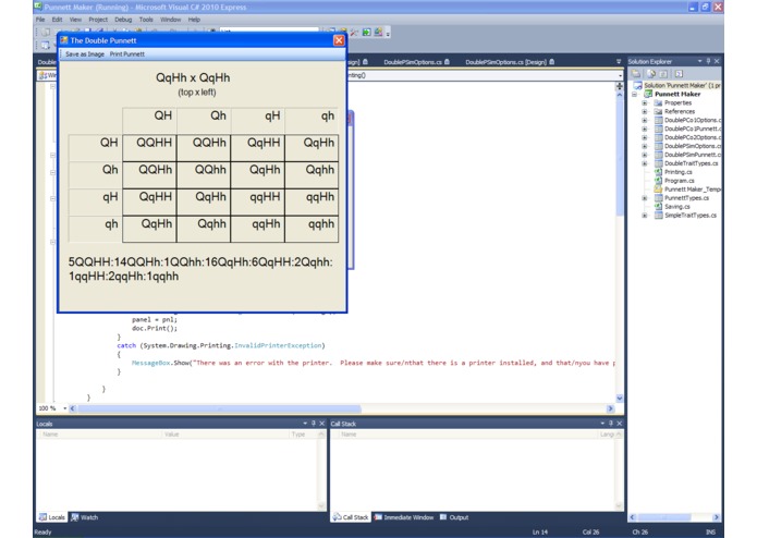 Punnett Maker – screenshot 1