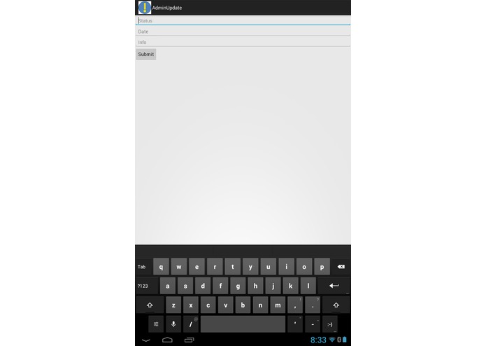 School Notification App – screenshot 2