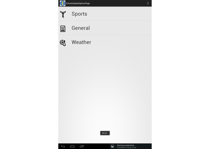 School Notification App – screenshot 5