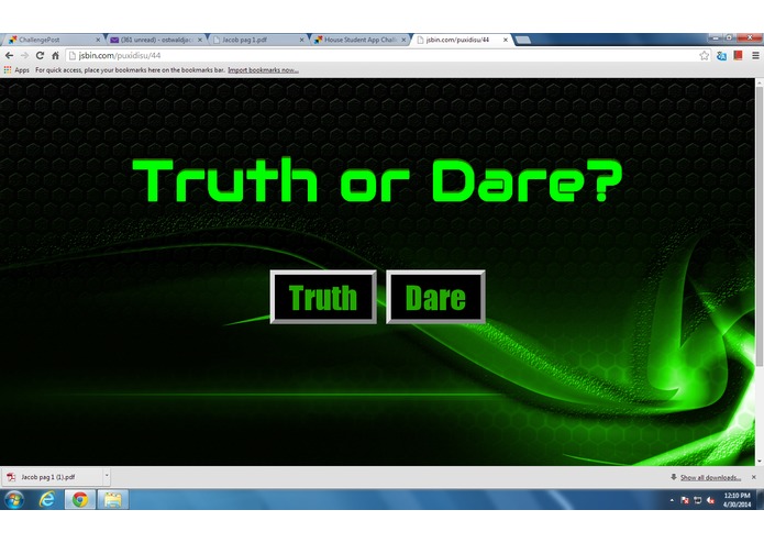 Truth or Dare – screenshot 1