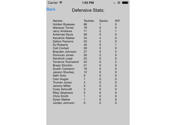 High School Stat Center – screenshot 2