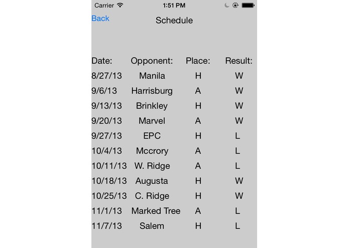 High School Stat Center – screenshot 3