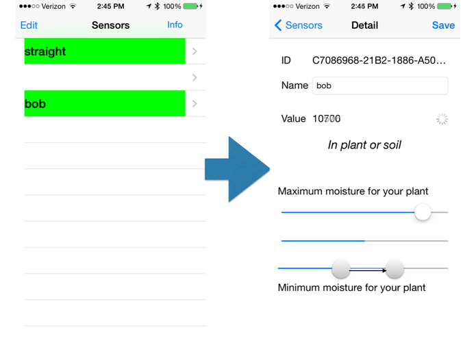 WaterMe App – screenshot 2