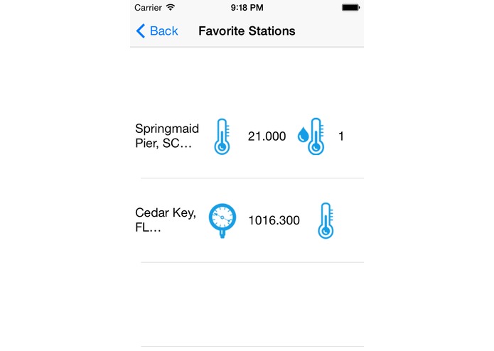 OOSM -- Ocean Observation Systems Mobile  – screenshot 4