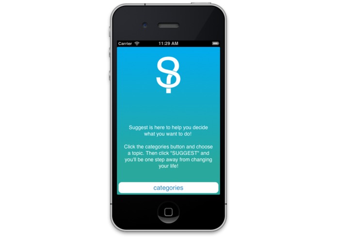 Suggest – screenshot 1