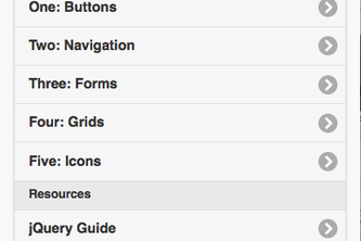 jQuery Help App