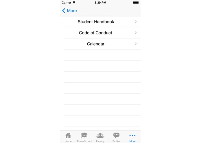 Mendham High School App – screenshot 1