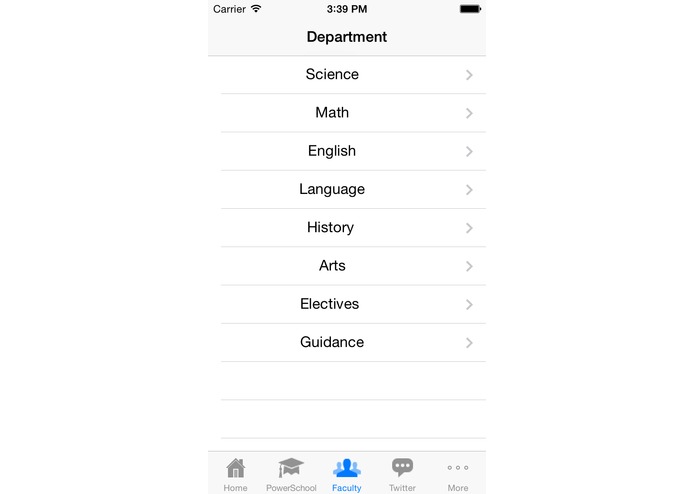 Mendham High School App – screenshot 2
