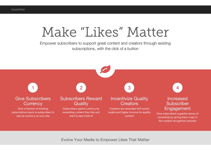 Incentivizr: Make “Likes” Matter – screenshot 1