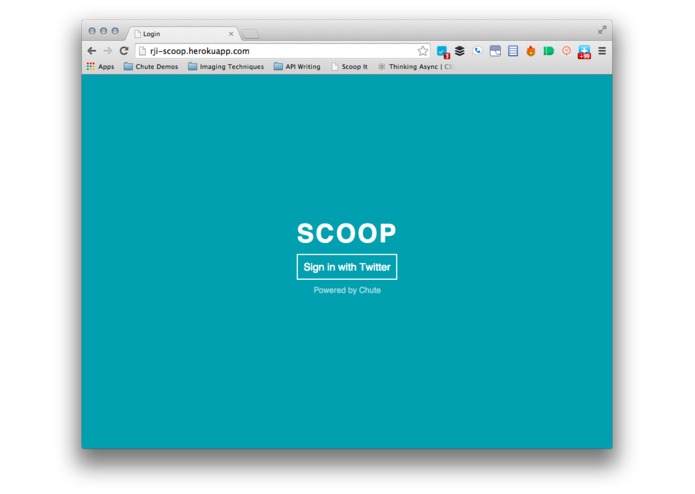 Scoop – screenshot 1
