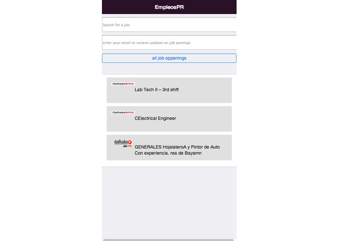EmpleosPR – screenshot 1