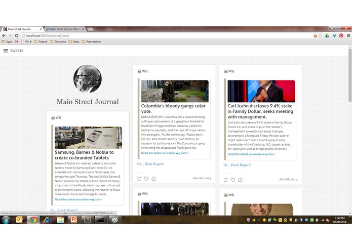 Main Street Journal  – screenshot 1