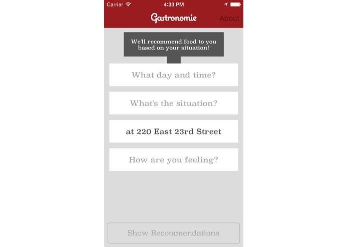 Gastronomie – screenshot 1