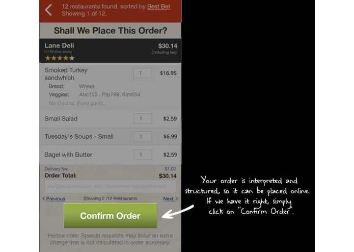 FoodWeasel (this will be changed) – screenshot 3