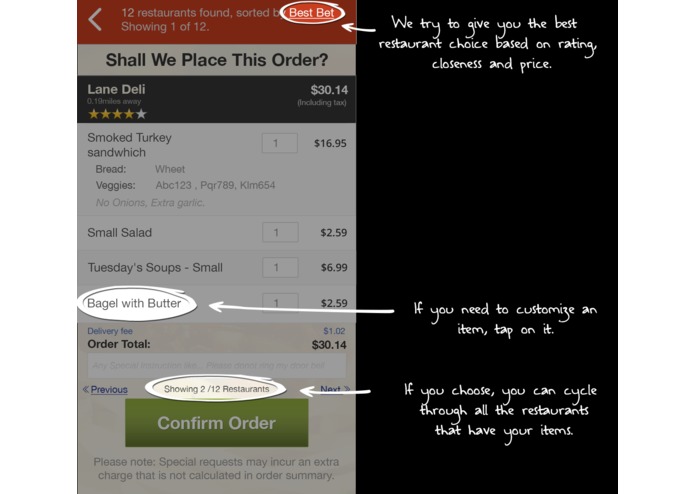 FoodWeasel (this will be changed) – screenshot 4