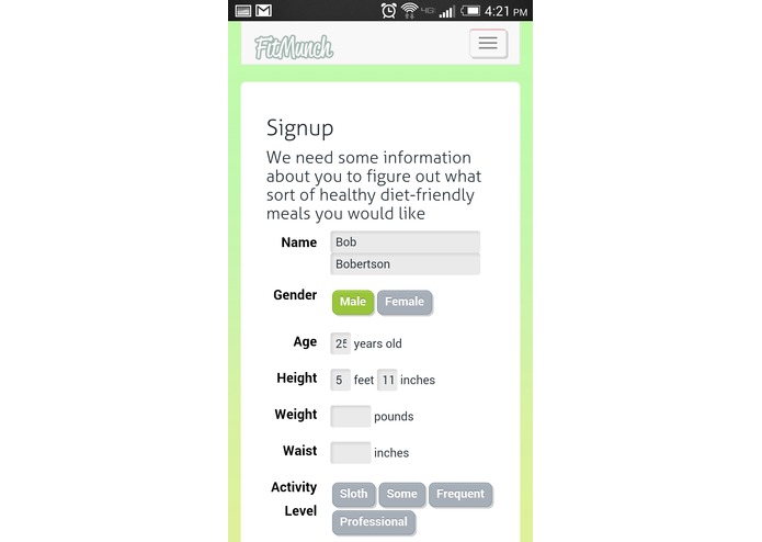 FitMunch – screenshot 3