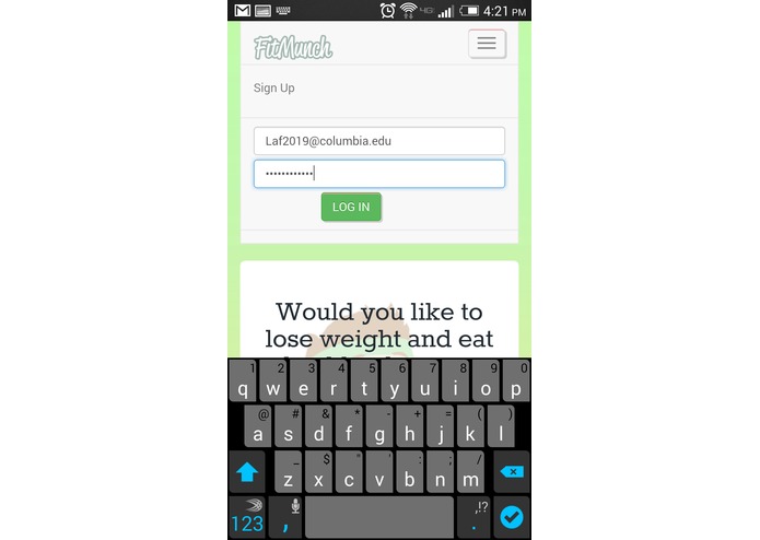 FitMunch – screenshot 5