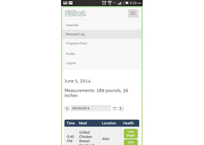 FitMunch – screenshot 10