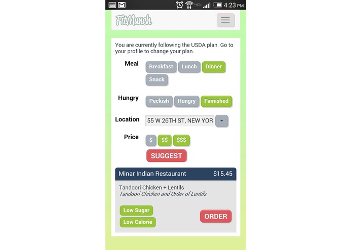 FitMunch – screenshot 14