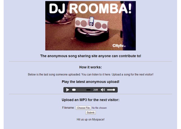 DJRoomba – screenshot 1