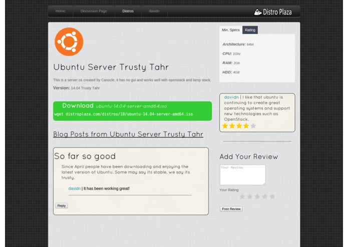 Distro Plaza – screenshot 1