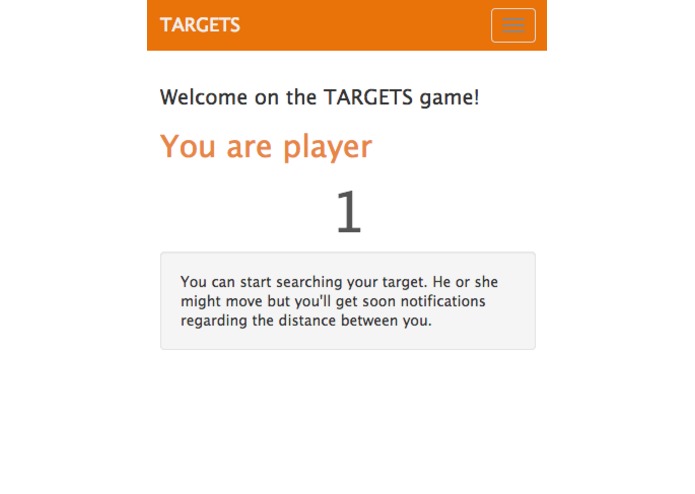 TARGETS - HACKATHON TEAM 6 – screenshot 1