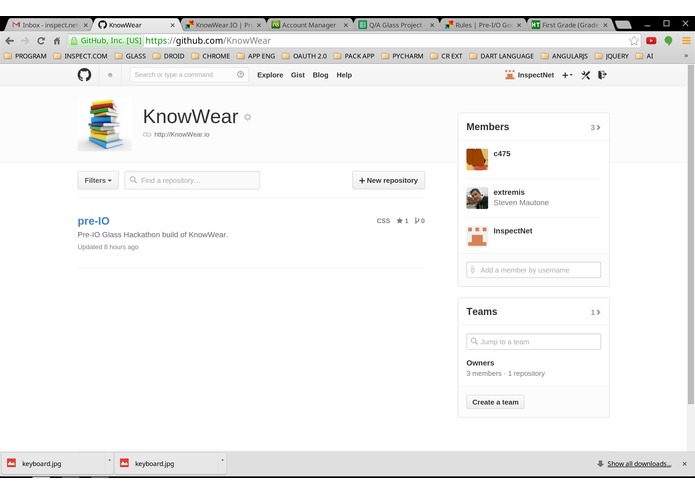 KnowWear.IO – screenshot 2